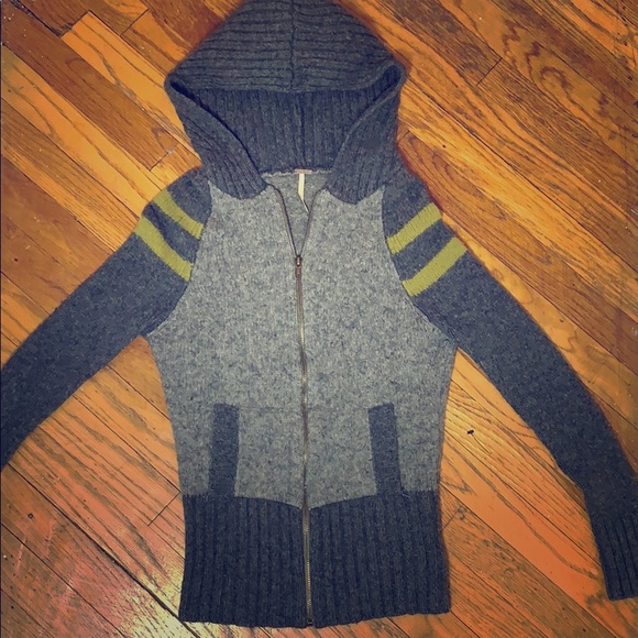 Free People Tops - Free people butterfly wool sweater